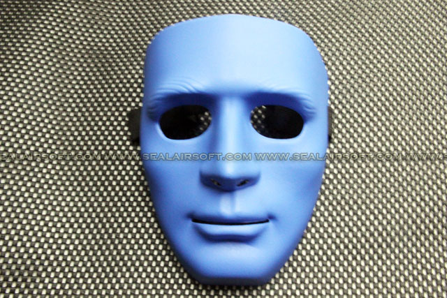 All China Made Full European Face Plastic Blue Protector Mask 09
