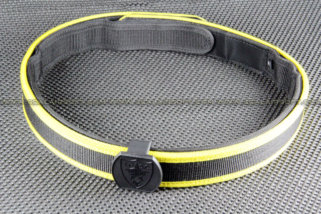 Big Dragon IPSC Special Belt With Belt Head (Yellow / Size Available) BT-06-YW
