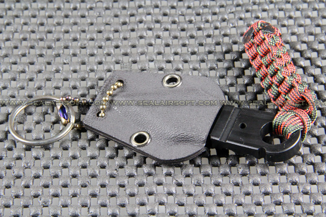 F.M.A. Dagger Type Dummy Plastic Black Key Chain FMA-KC01-BK