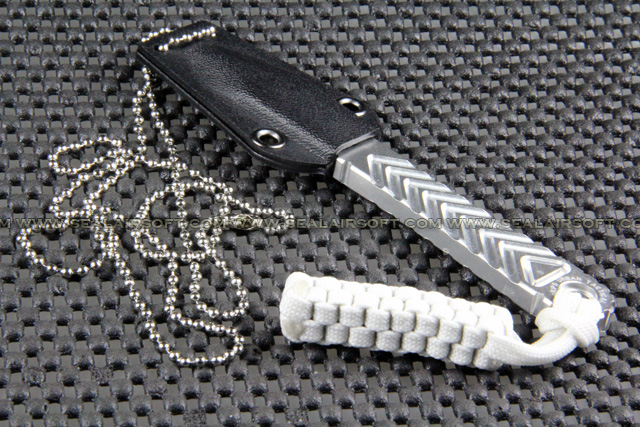 F.M.A. Dagger Type Dummy Aluminium Necklace Silver FMA-LB01-SR