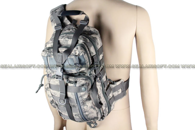ACM New Verion MOD Molle Assault Hydration Shoulder Bag Digital ACU BG-20-ACU