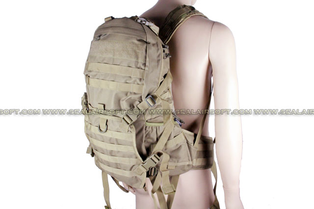 ACM Verion 2 Tactical Molle Patrol Rifle Gear Backpack Coyote Brown BG-23-CB