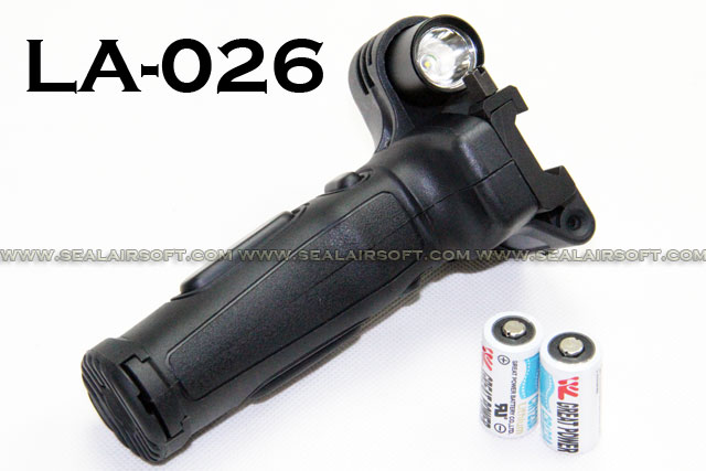 SE Tactical Grip Laser With R2 LED (Black) SE-LA026