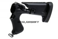 CYMA CM353 M870 Shotgun Retractable Polymer Airsoft Toy Stock (Black) CYMA-0068 