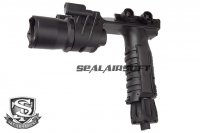 S&T M910 LED Tactical Grip Weaponlight (Long, Black) SNT-FL-M910-BK-L